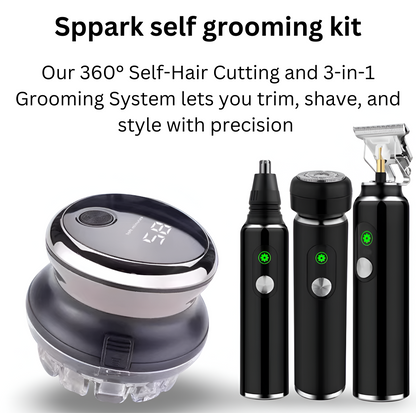 Sppark Boundlessly Enduring Self Haircut Grooming Kit - Model15846