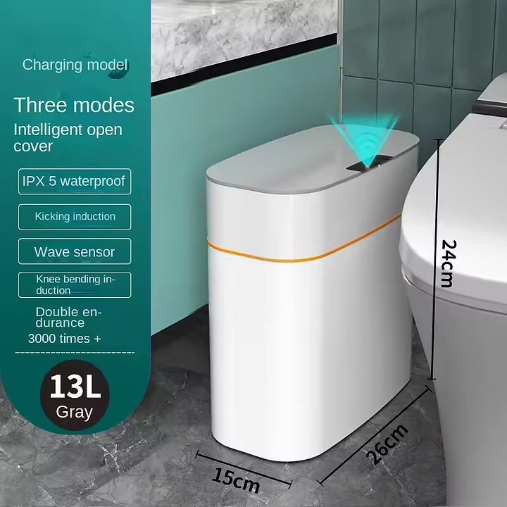 Revolutionary Touchless Smart Trash Can